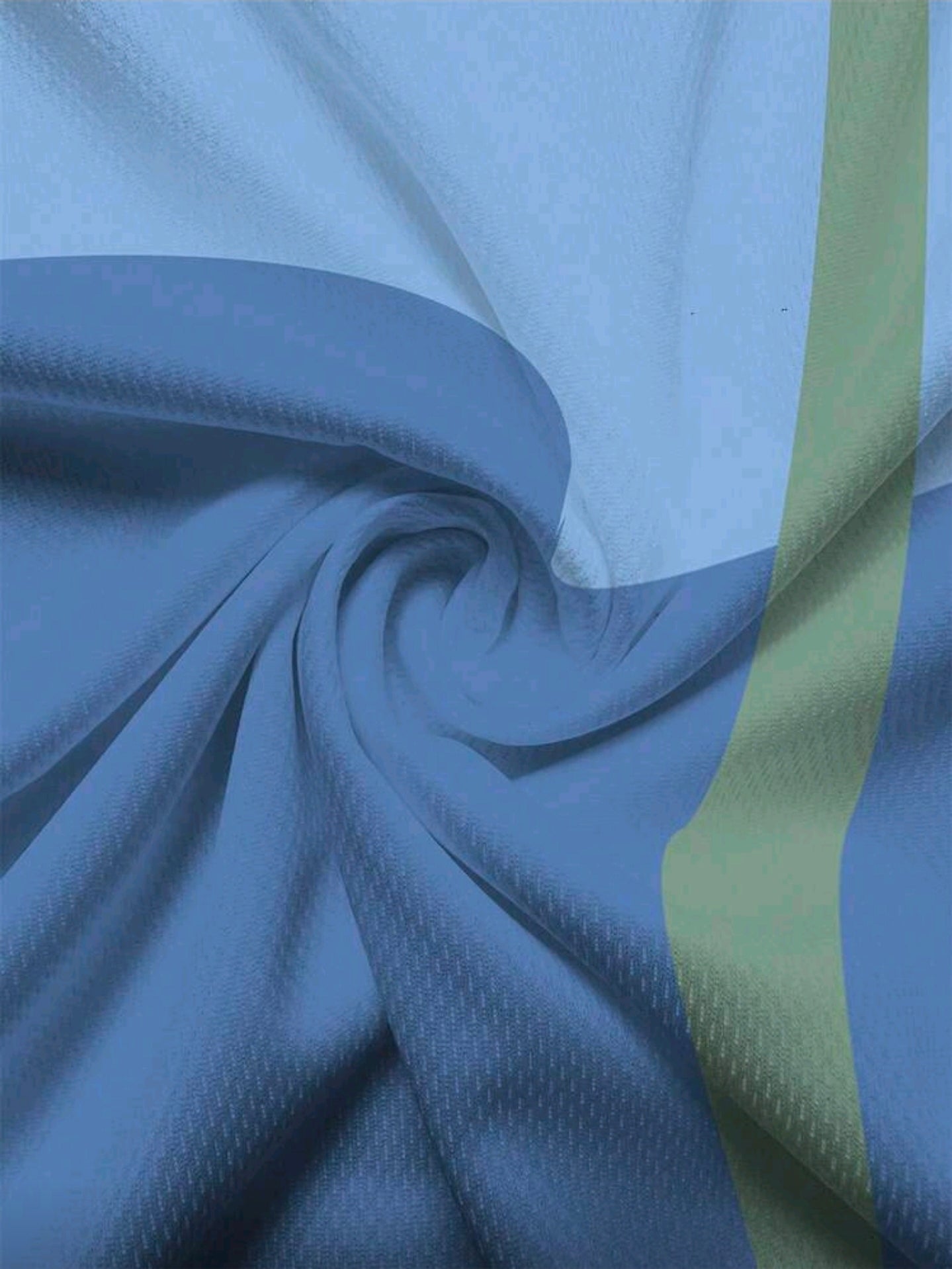 Polera OH ALPHA “Stripe Blocks Modern – Edición Azul & Verde”