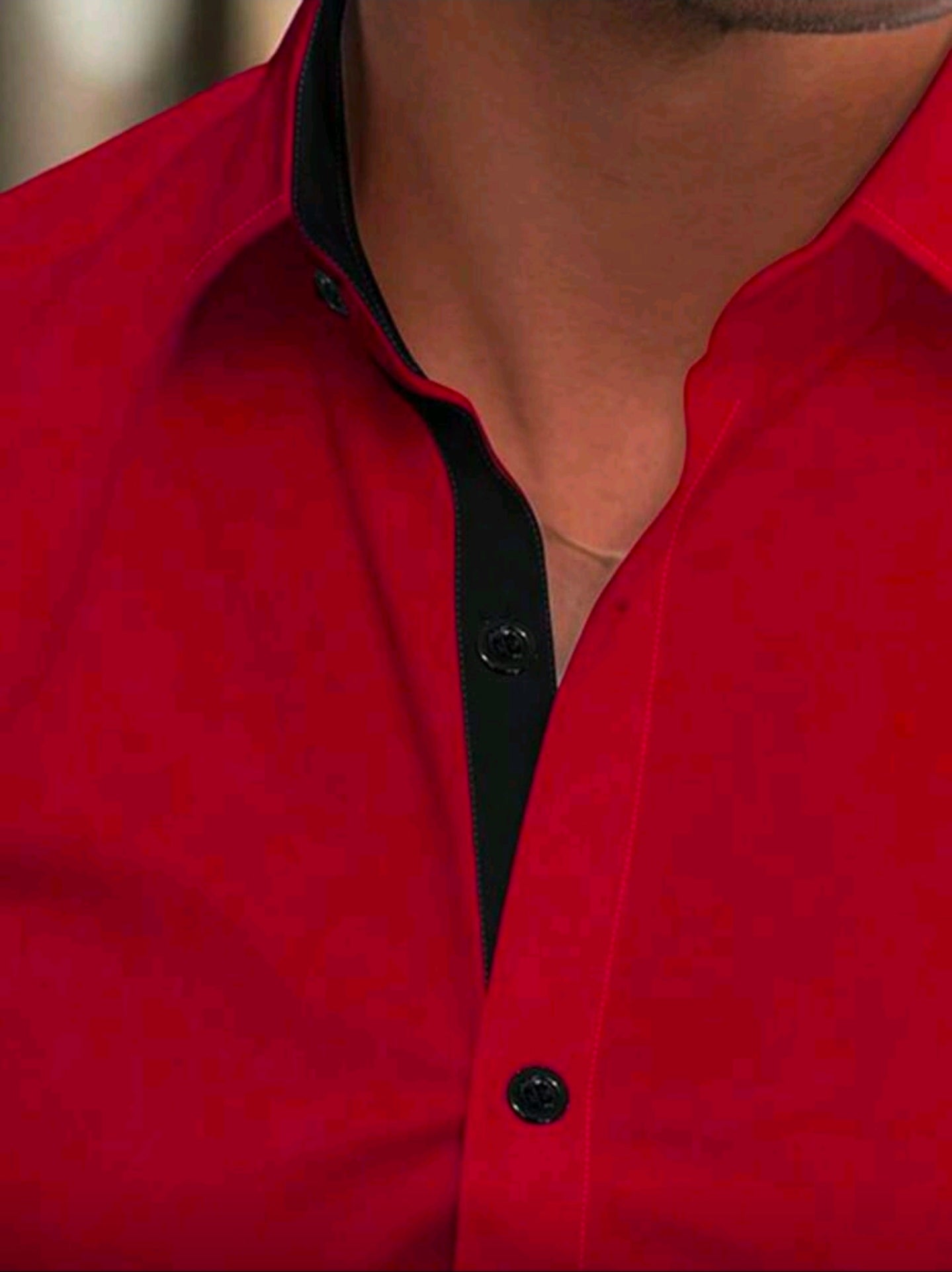 Camisa OH ALPHA “Red Power Fit – Manga Corta Premium” Talla L