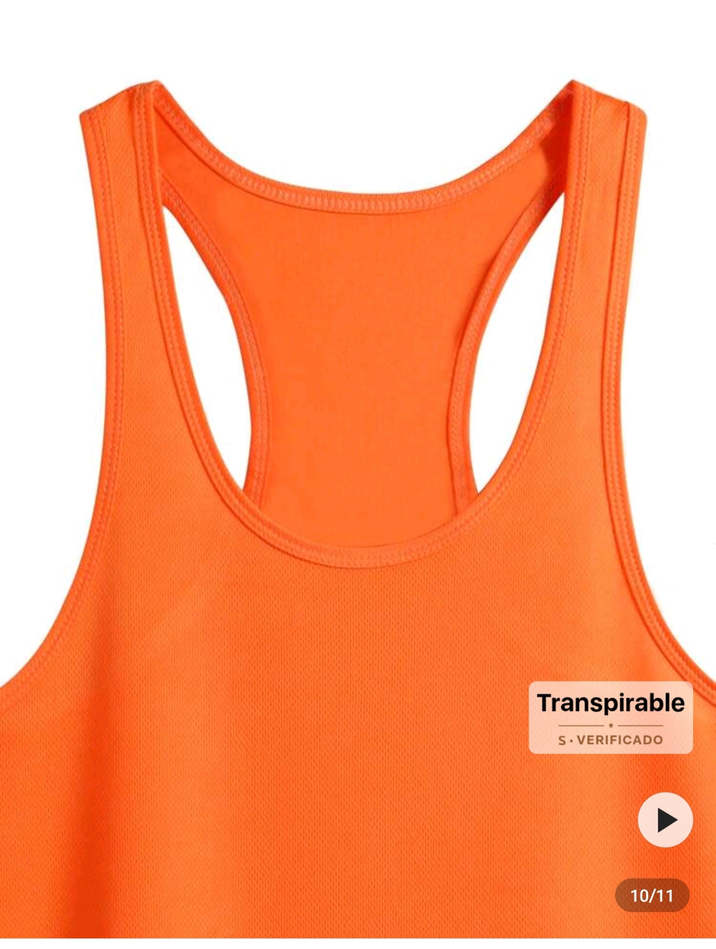 Camiseta Musculosa para gym talla L