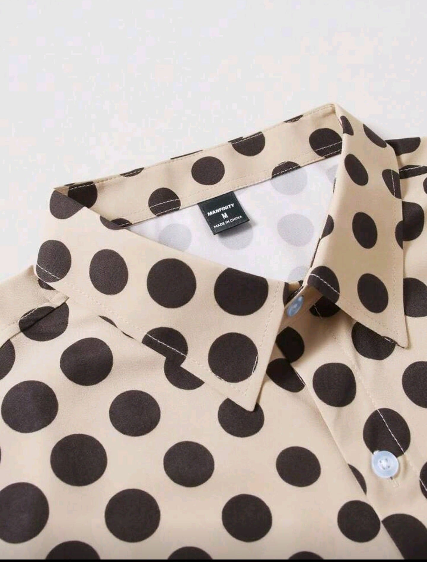 Camisa OH ALPHA “Lunar Bold” – Manga Larga Estampado Moderno