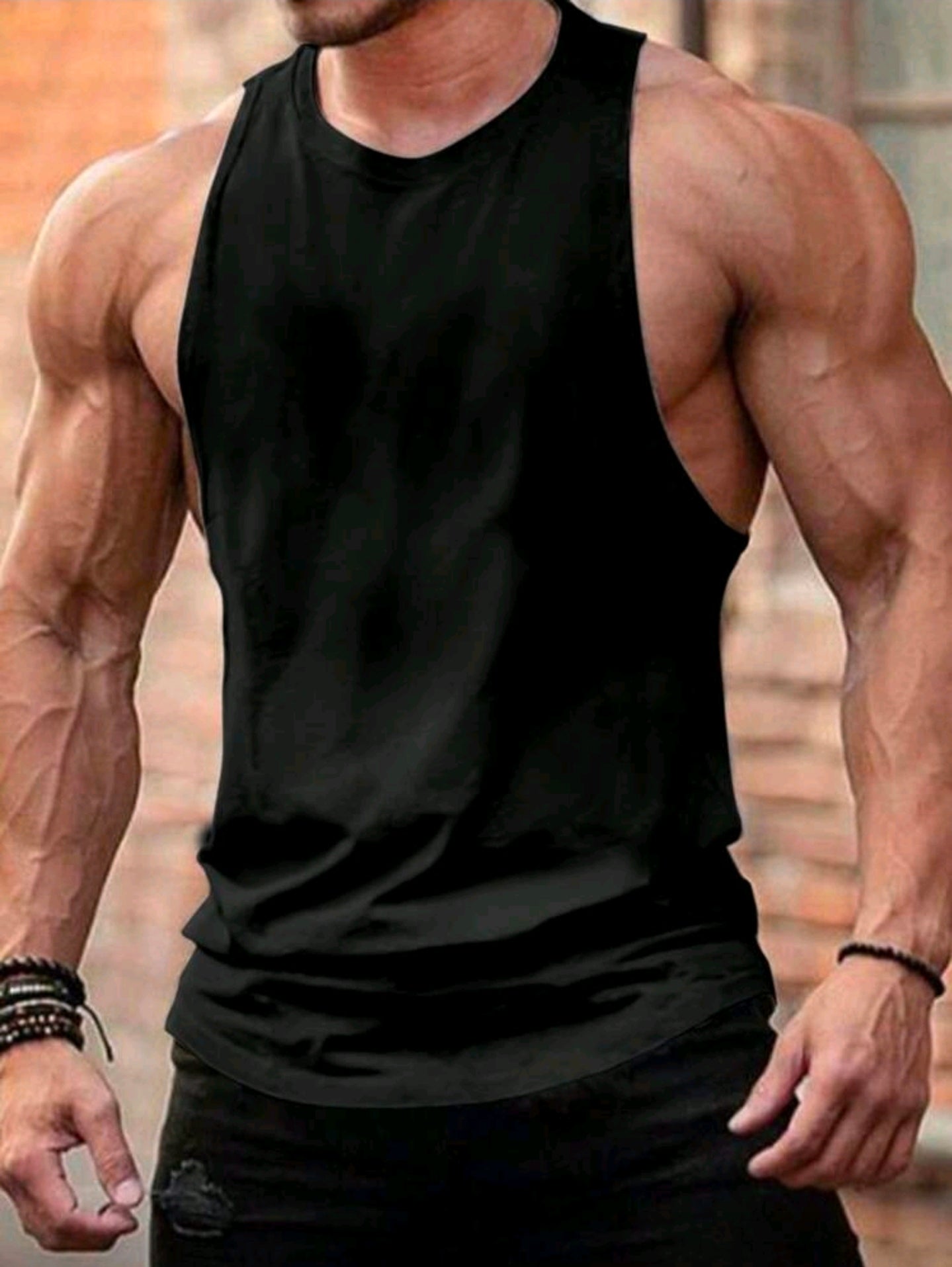 Polera OH ALPHA “MuscleFit Tank – Black Edition”