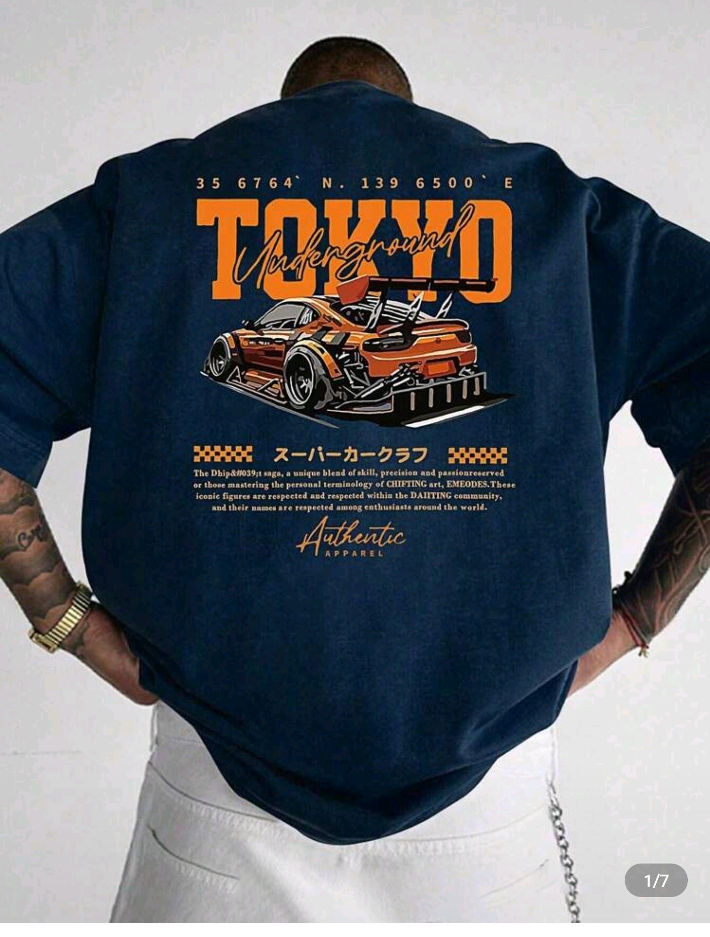 Polera Tokyo Underground Tee talla L