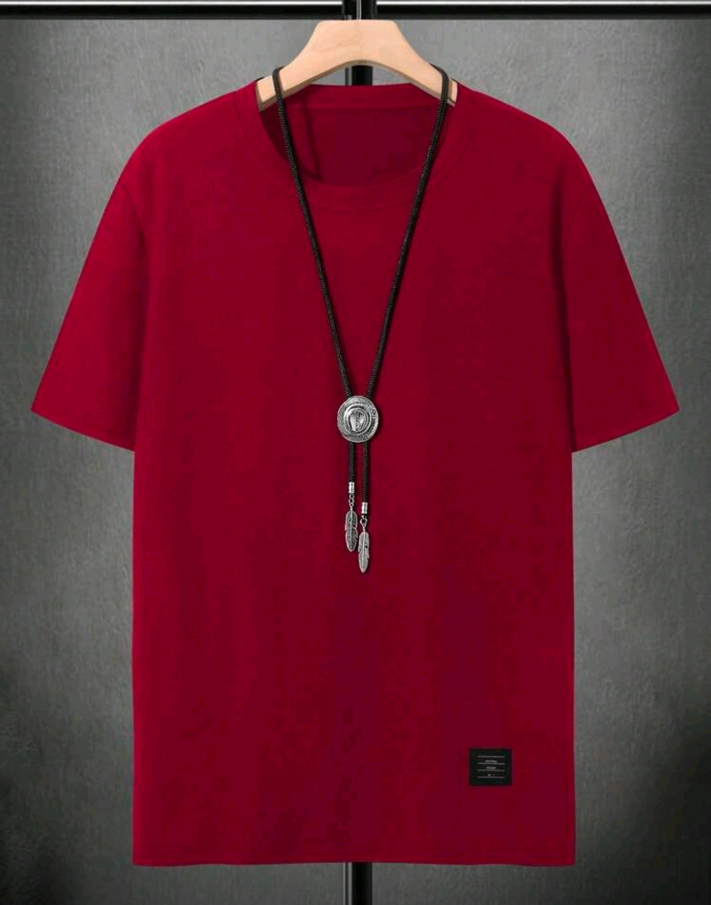 Polera OH ALPHA “Bordeaux Oversize – Essential Edition Talla M