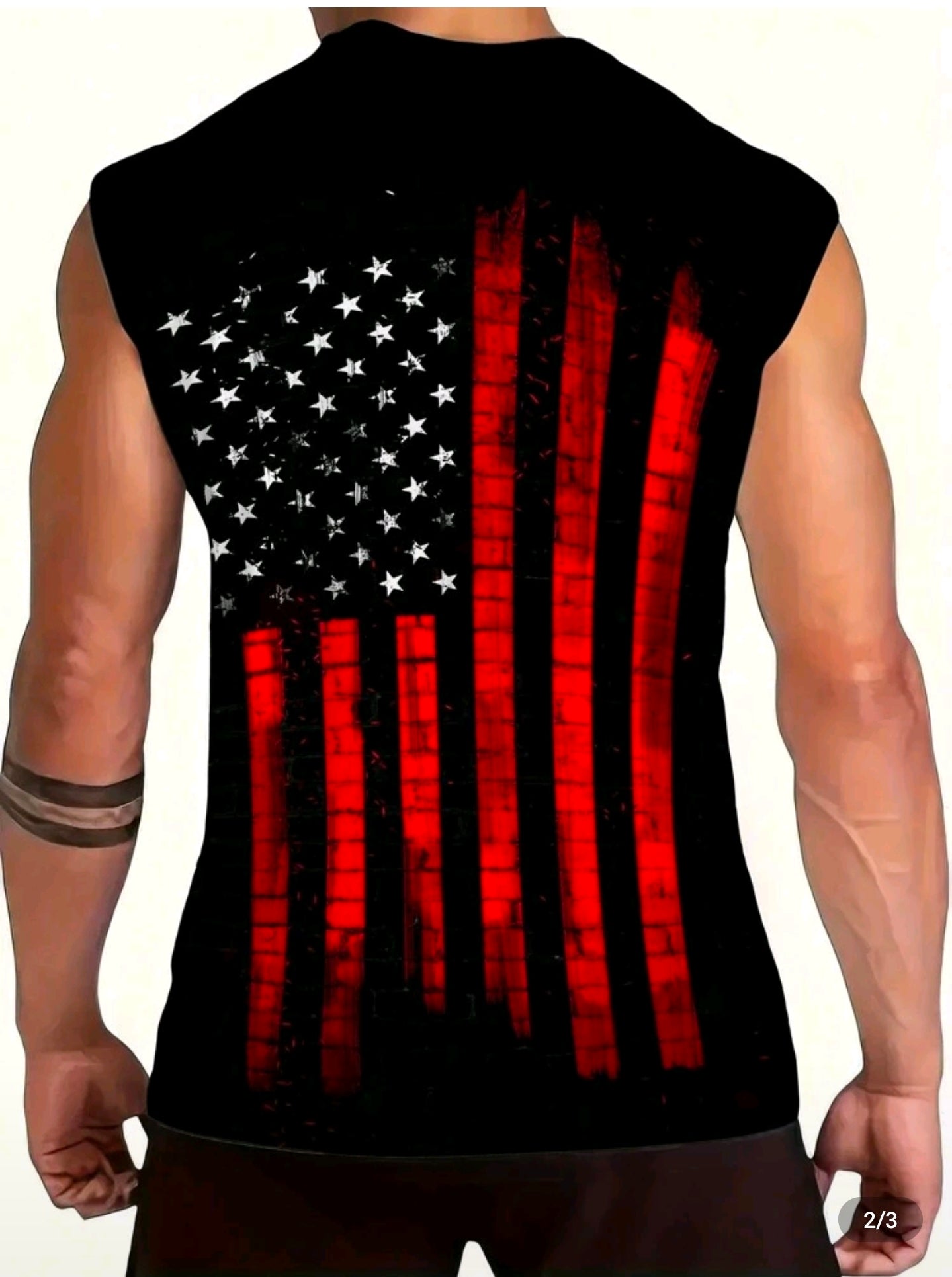 Musculosa OH ALPHA “Freedom Strike – Edición Black/Red”
