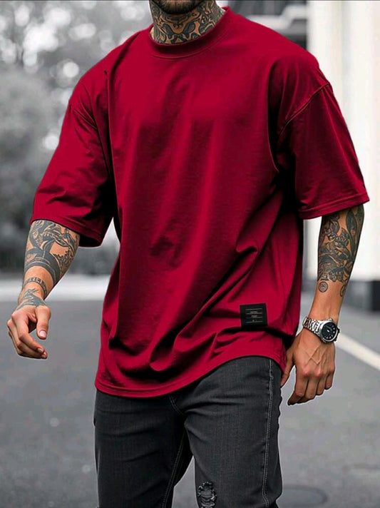 Polera OH ALPHA “Bordeaux Oversize – Essential Edition Talla M