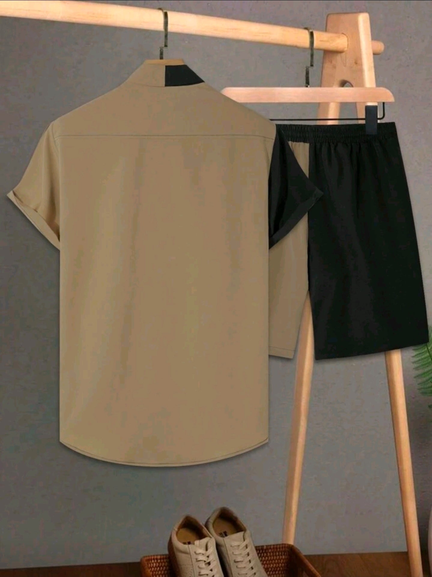 Conjunto “Dual Contrast Street Set” – Camisa + Short talla L