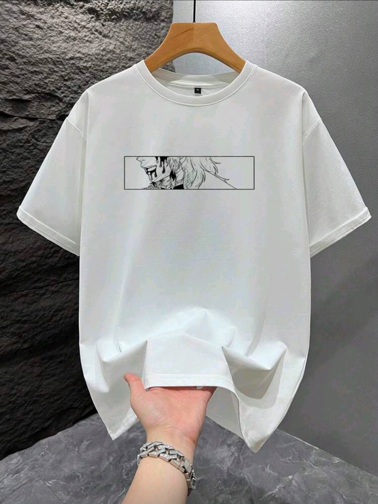 Polera OH ALPHA “Samurai Blade – Edición Street Oversize Talla L