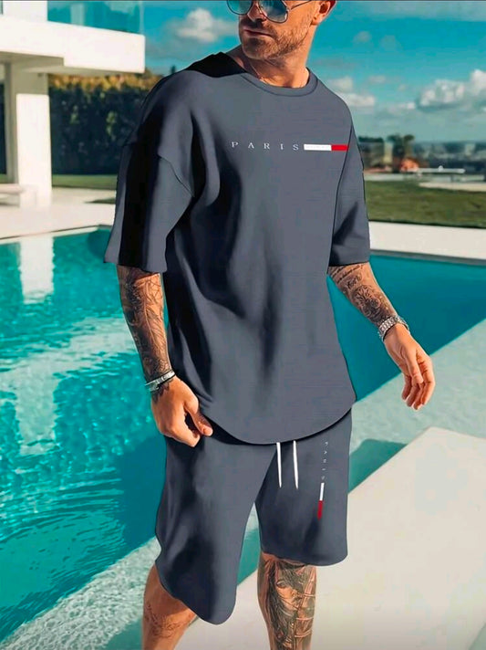 Conjunto OH ALPHA “Paris Summer Fit – Edición Gris” Talla L - M