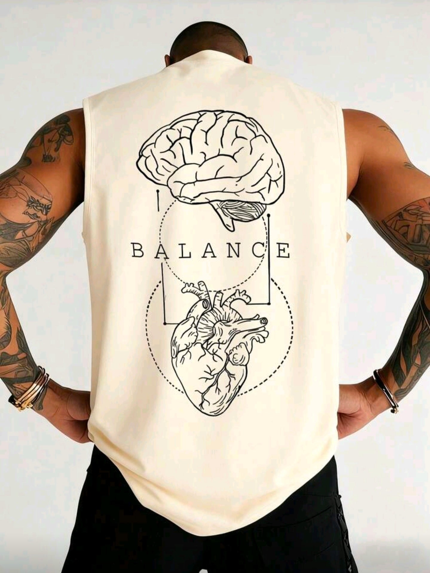 Polera OH ALPHA “Balance Mind & Heart – Edición Albaricoque”