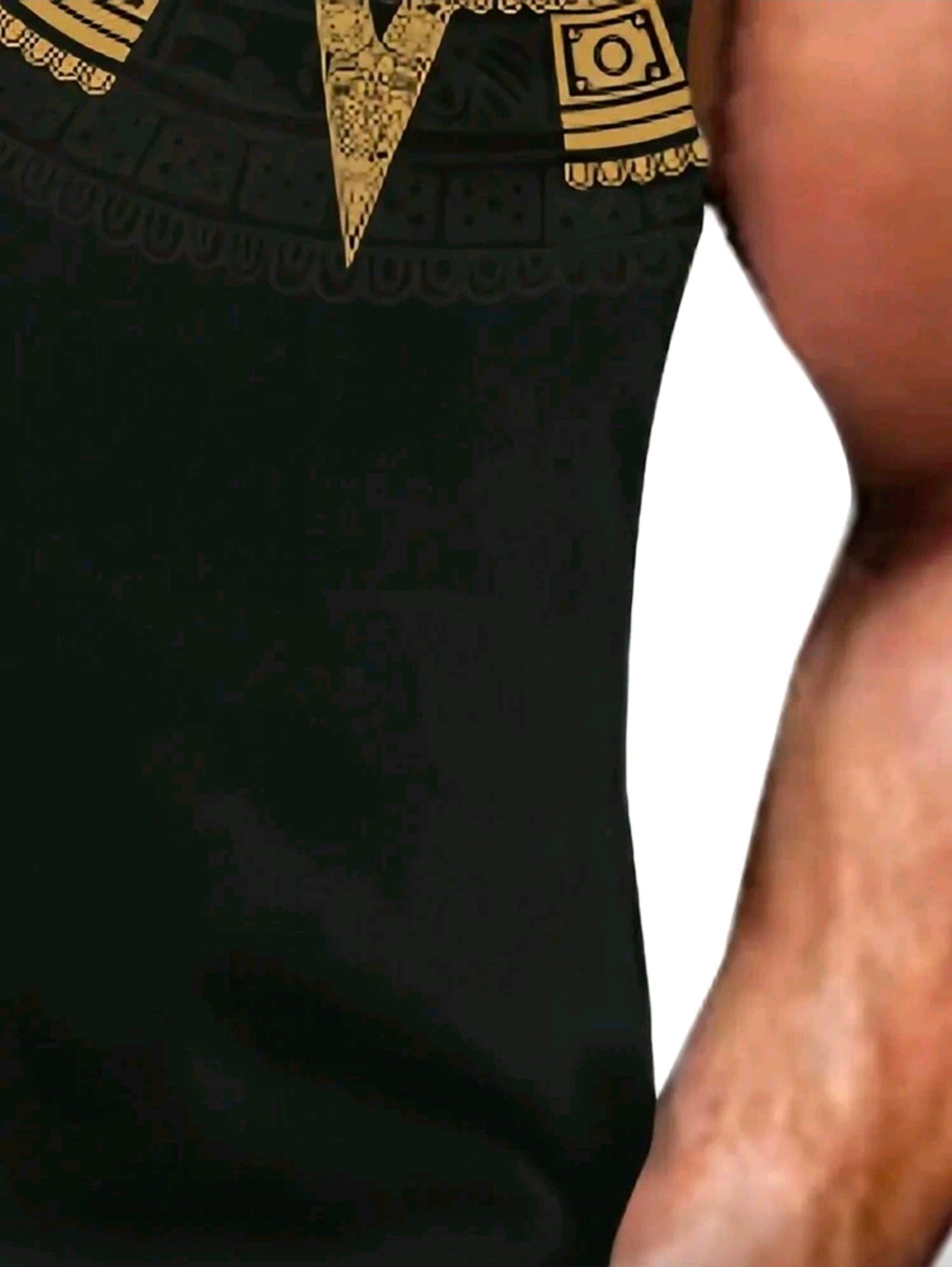 Musculosa OH ALPHA “Aztec Warrior – Edición Black/Gold”