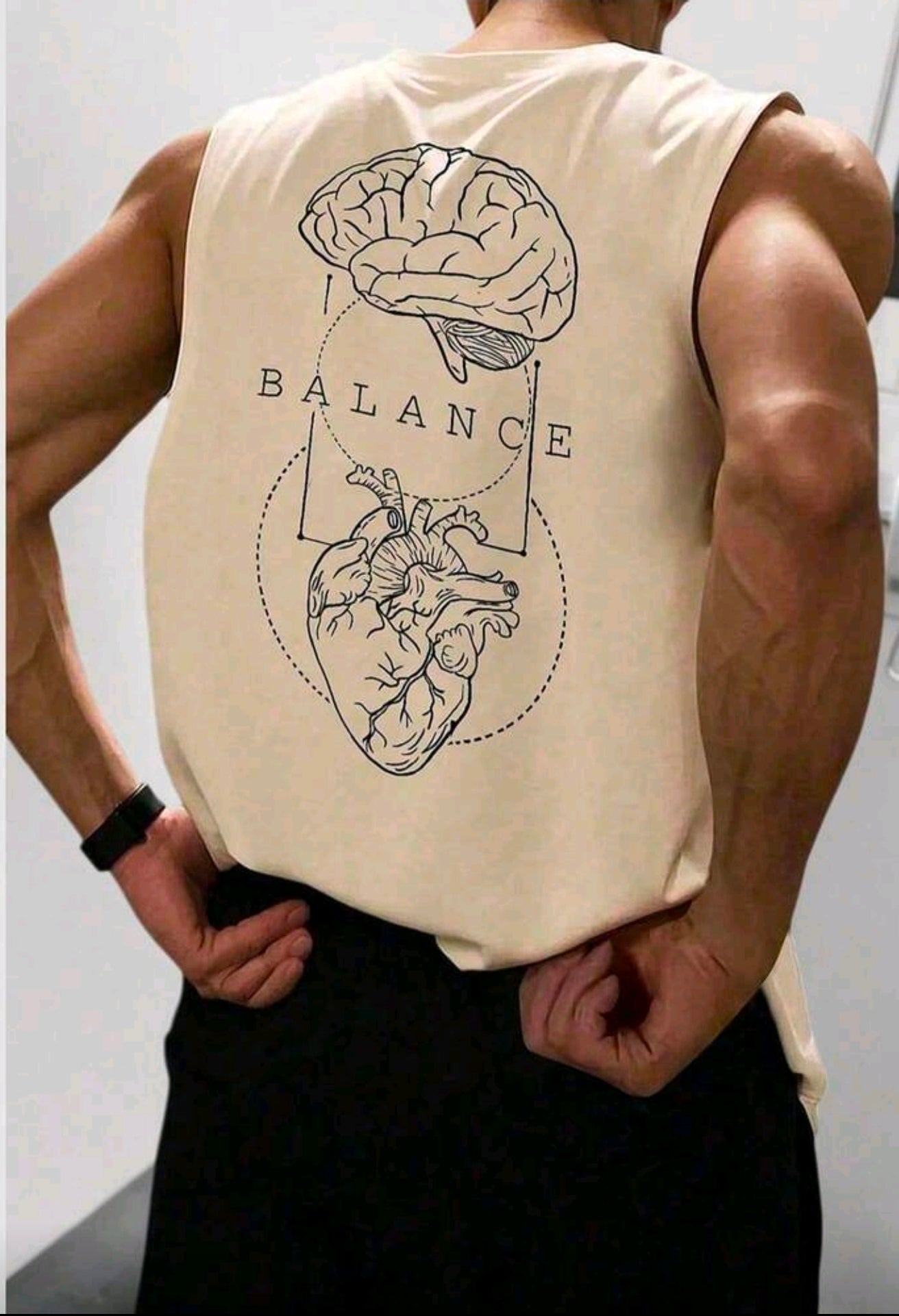 Polera OH ALPHA “Balance Mind & Heart – Edición Albaricoque”