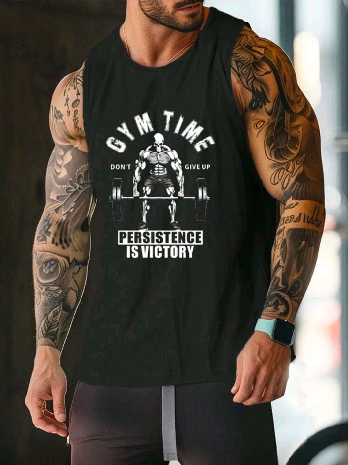 Musculosa OH ALPHA “Gym Time – Persistence Edition”