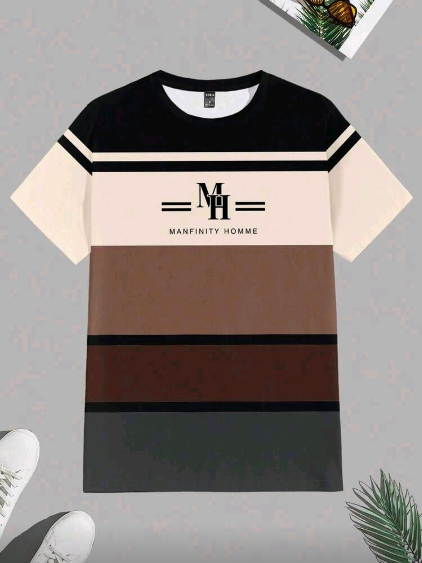 Polera OH ALPHA “Color Blocks – Edición Homme”