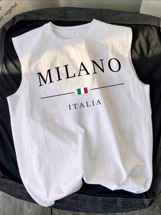 Polera OH ALPHA “Milano Italia – Street Classic Edition” (Sin Mangas)
Talla L y M