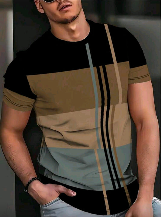 Polera OH ALPHA “3D Urban Stripes – Edición Arena”