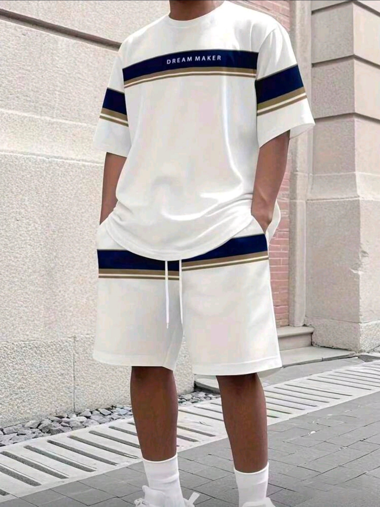 Conjunto OH ALPHA “Dream Maker White – Sport Street Edition” Talla L