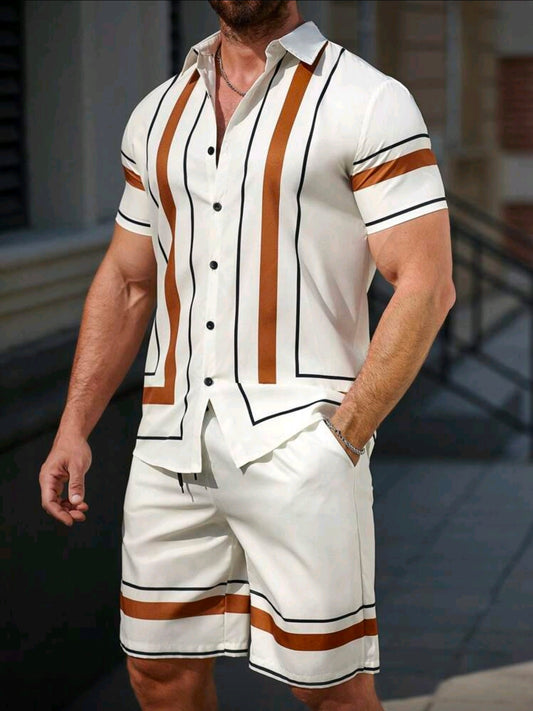 Conjunto OH ALPHA “Linea Supreme” – Camisa + Short Estilo Premium