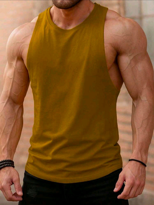 Polera OH ALPHA “Rust MuscleFit Tank – Edición Óxido” Talla L