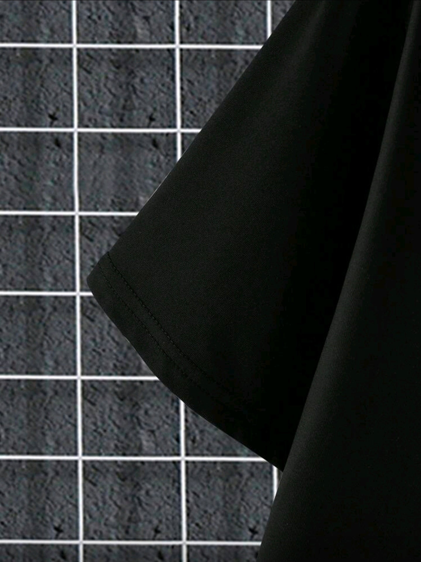 Polera OH ALPHA “Whatever Fade – Edición Degradé Negro/Menta” Talla L - XL