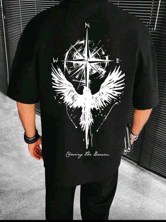 Polera OH ALPHA “Eagle Compass – Edición Street Oversize”